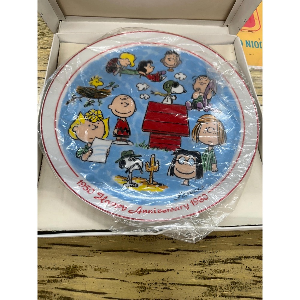 Schmid Peanuts 30th Anniversary Plate